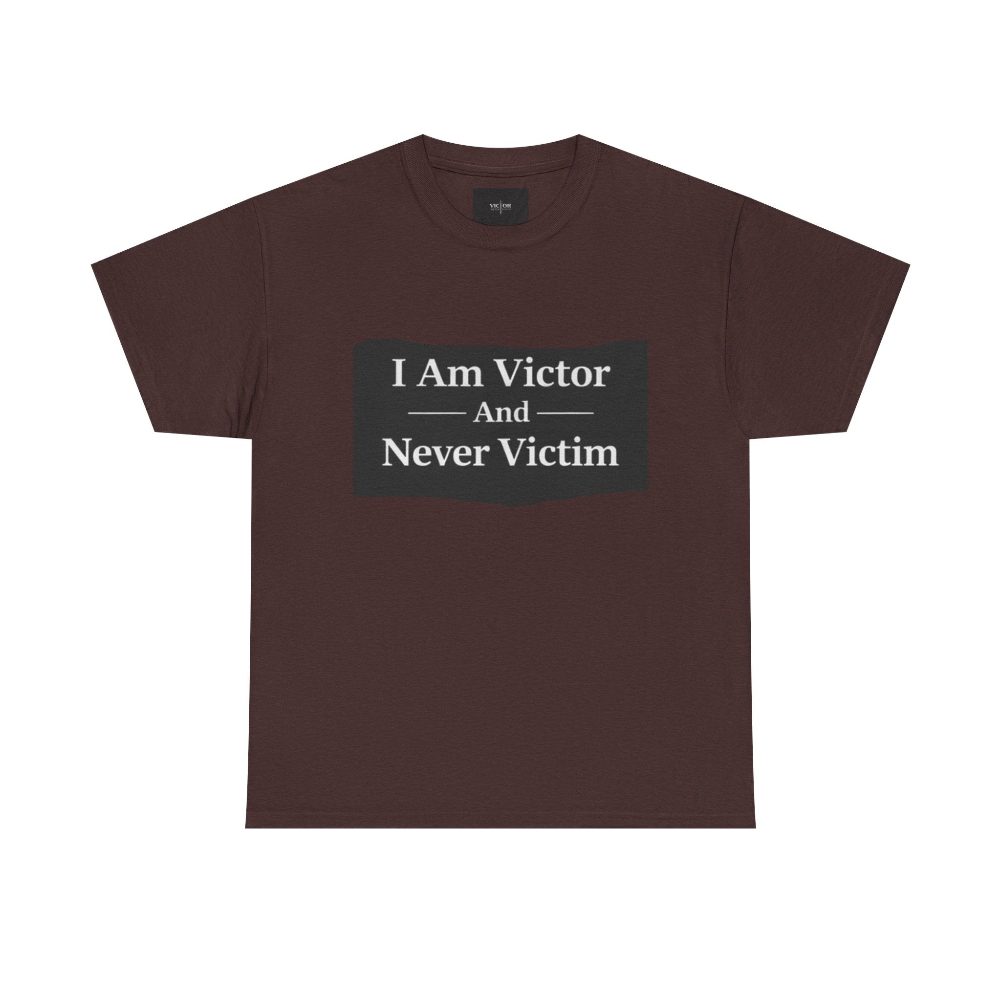 Victor Never Victim Tee