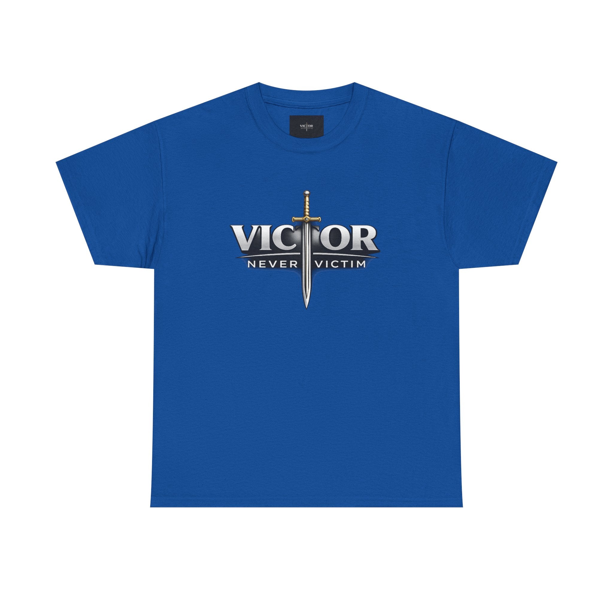 Victor Never Victim  Logo T‑Shirt — Walk in Victory!