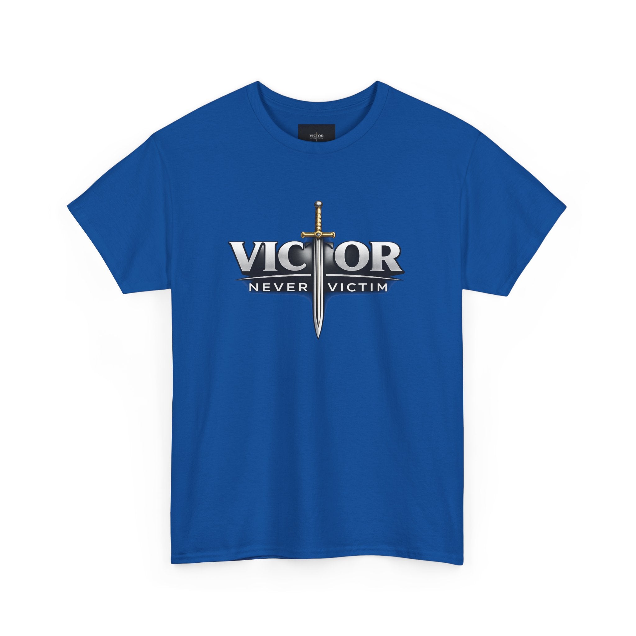 Victor Never Victim  Logo T‑Shirt — Walk in Victory!