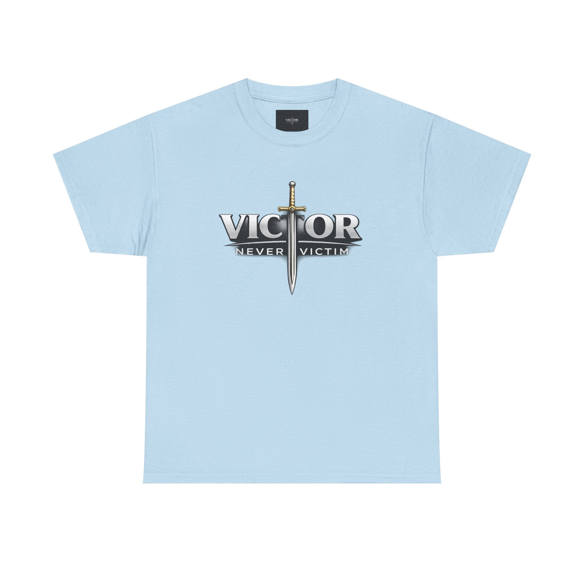 Victor Never Victim  Logo T‑Shirt — Walk in Victory!