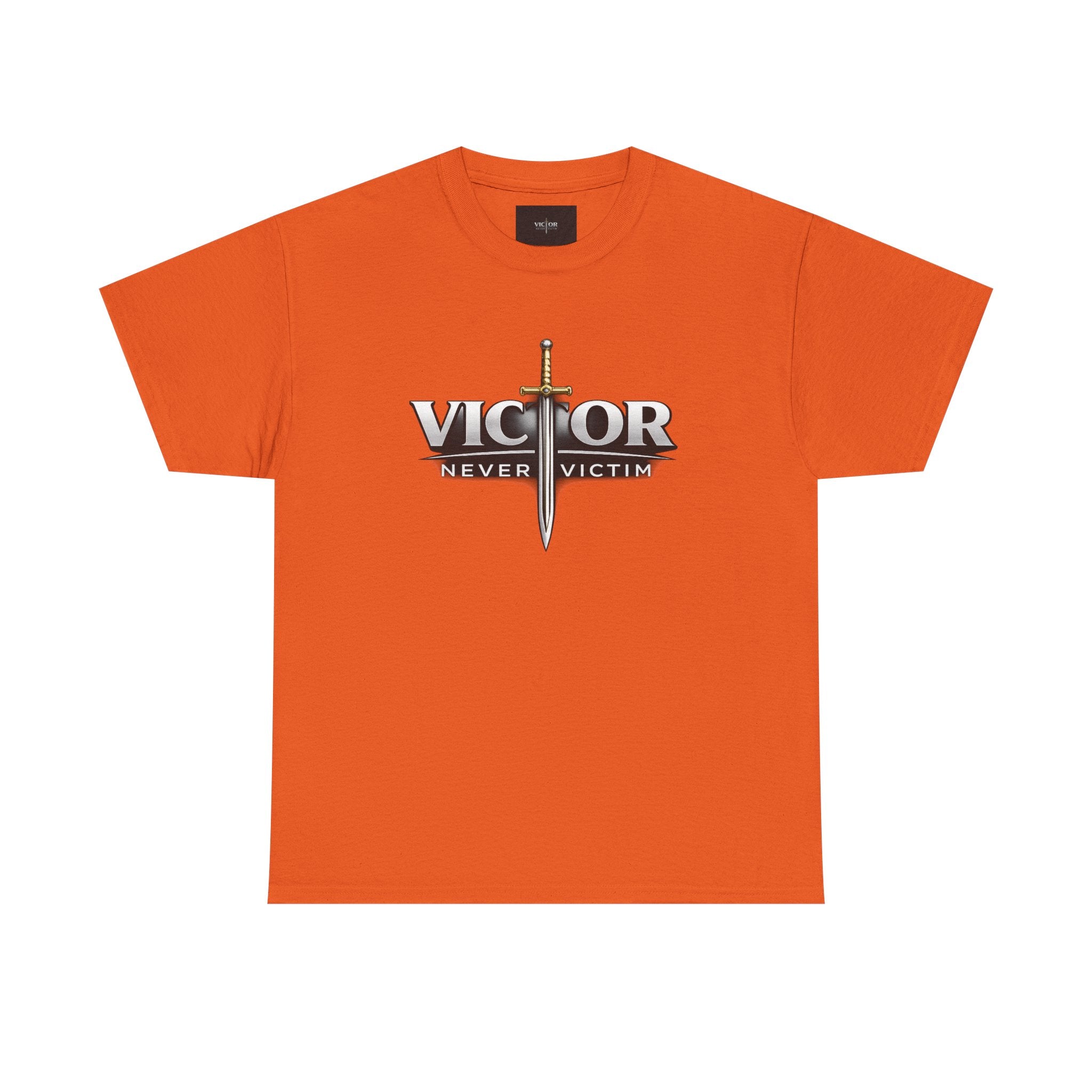 Victor Never Victim  Logo T‑Shirt — Walk in Victory!