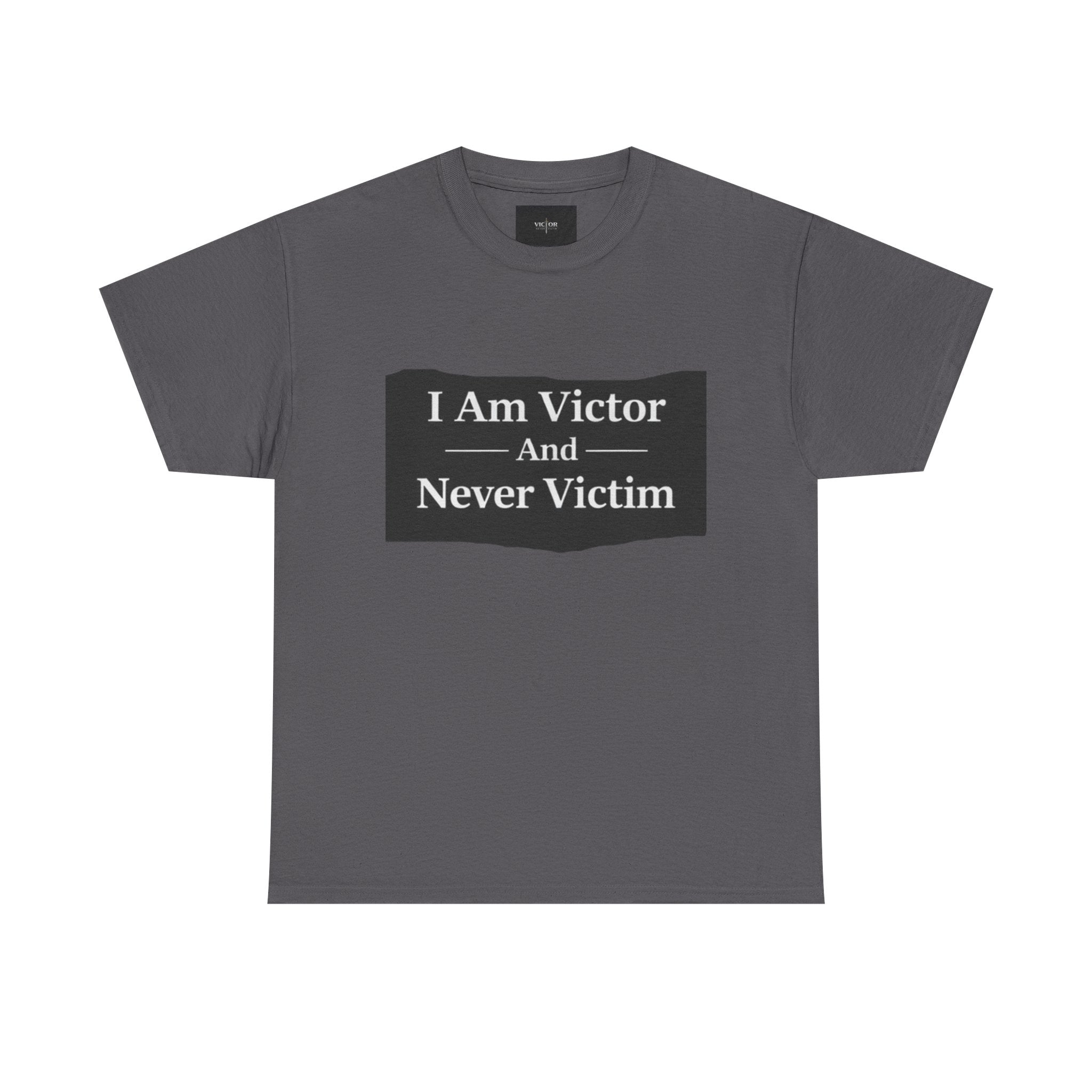 Victor Never Victim Tee