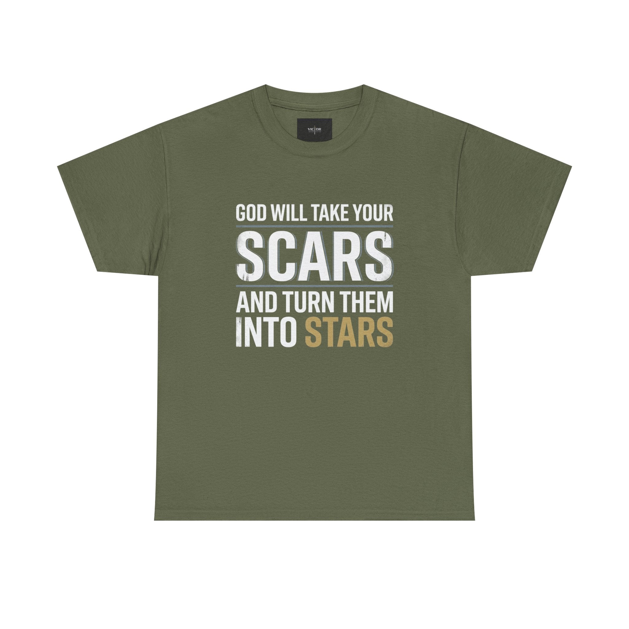 God Will Turn Your Scars into Stars Tee