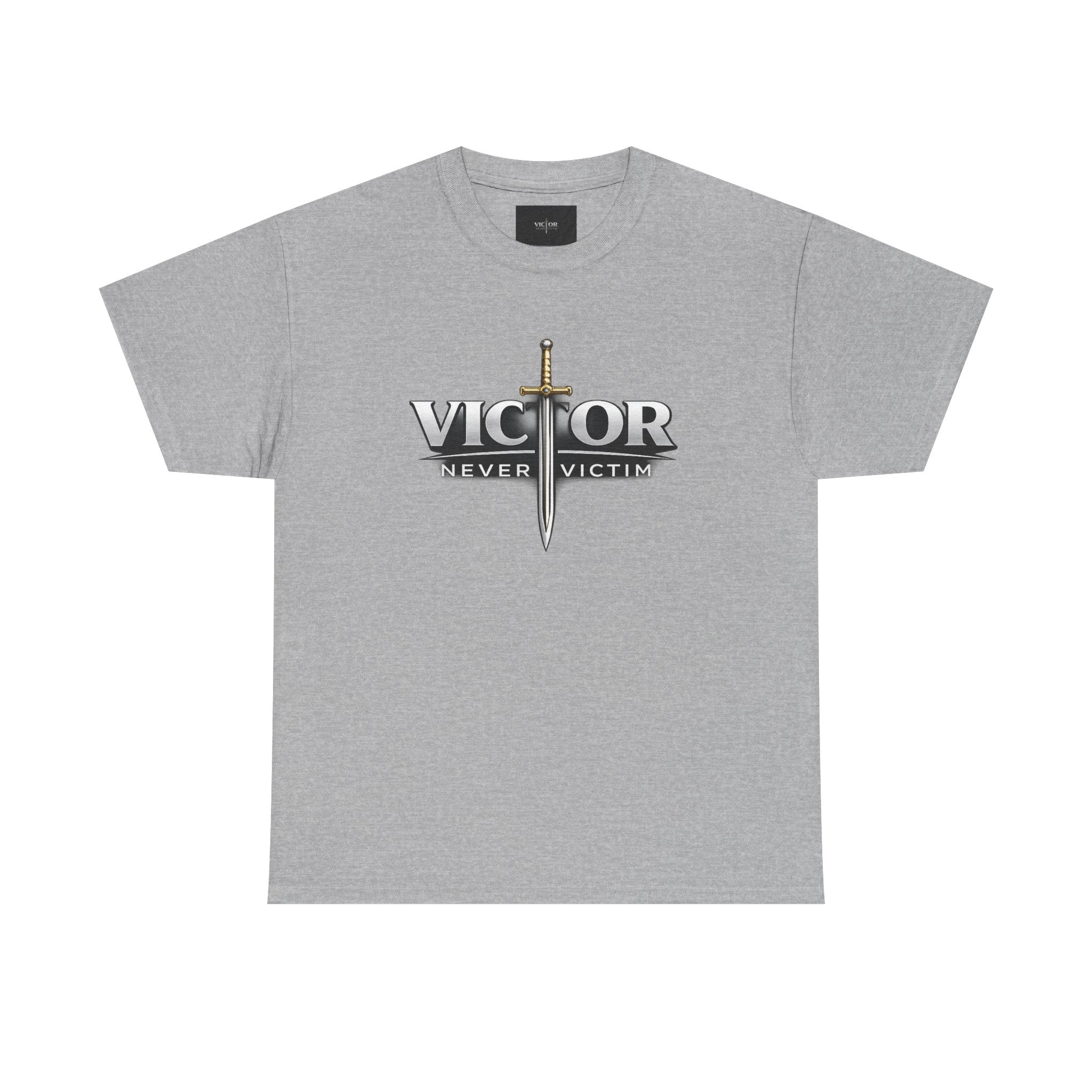 Victor Never Victim  Logo T‑Shirt — Walk in Victory!