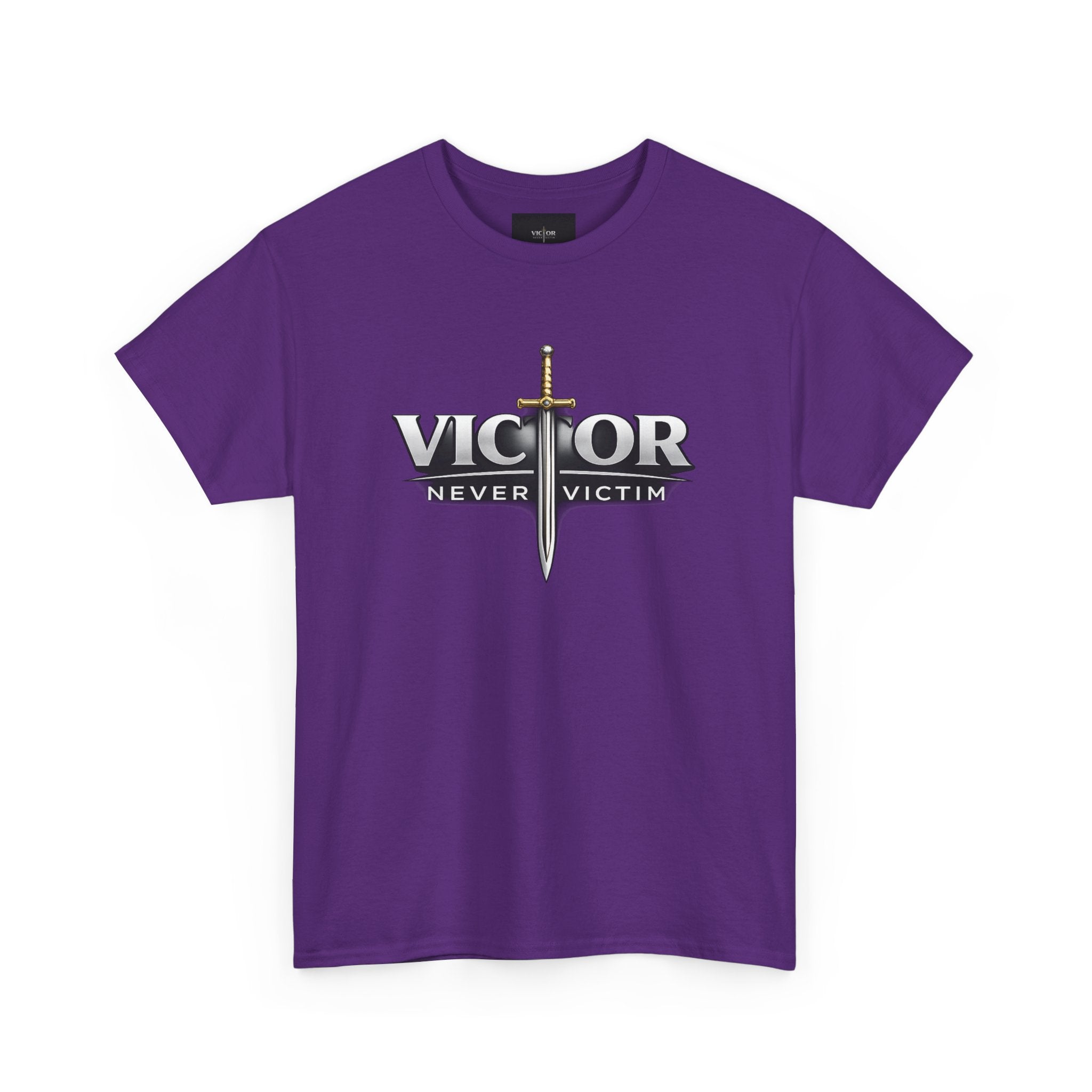 Victor Never Victim  Logo T‑Shirt — Walk in Victory!