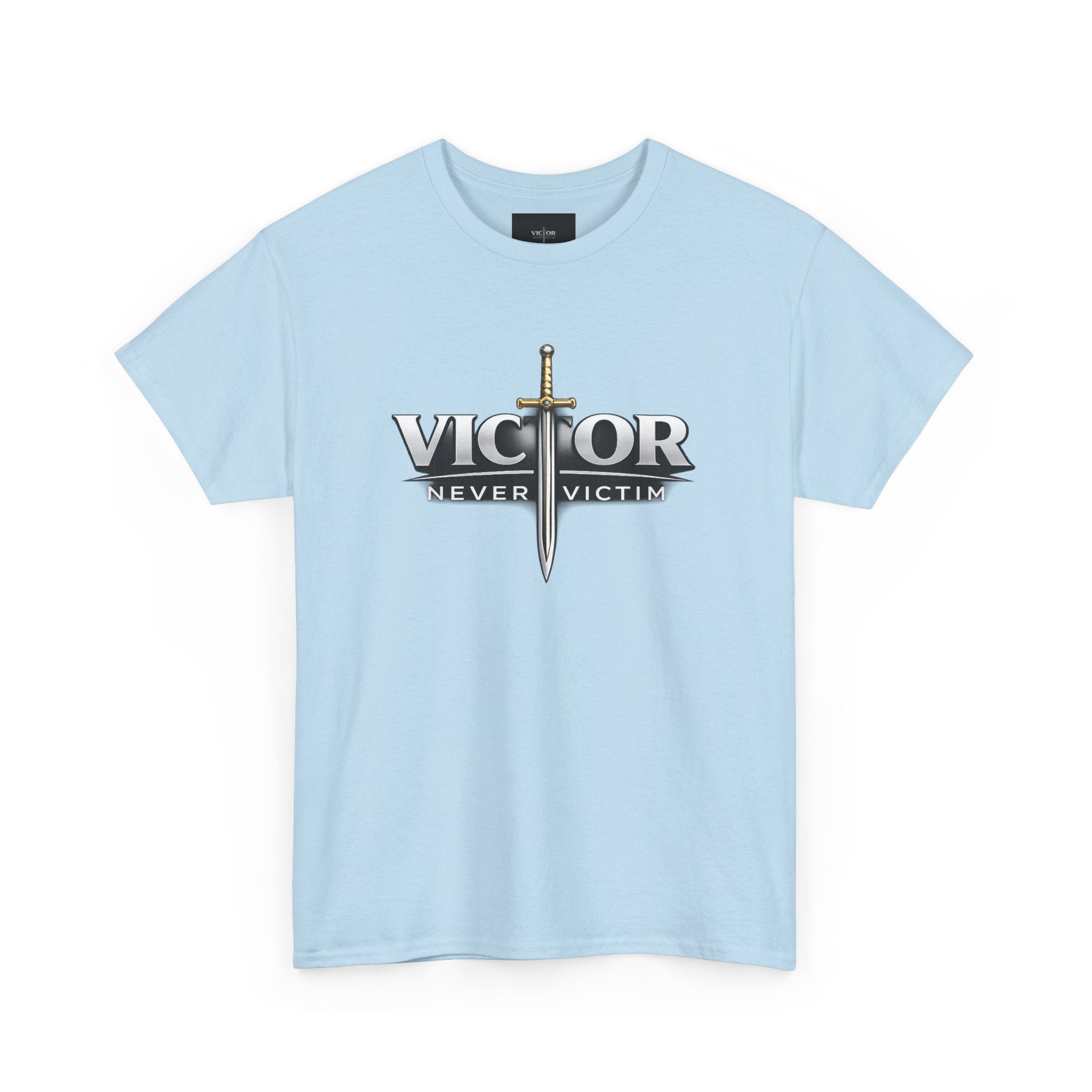 Victor Never Victim  Logo T‑Shirt — Walk in Victory!
