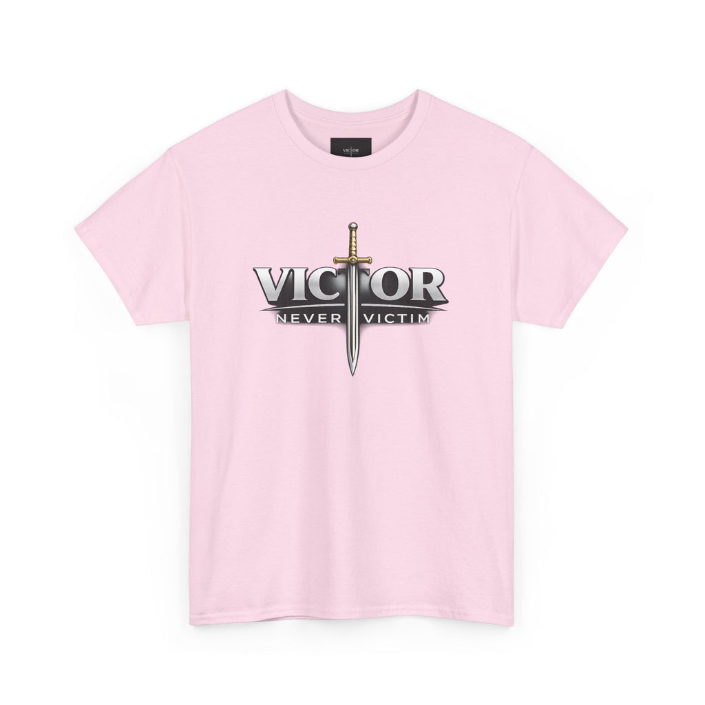 Victor Never Victim  Logo T‑Shirt — Walk in Victory!
