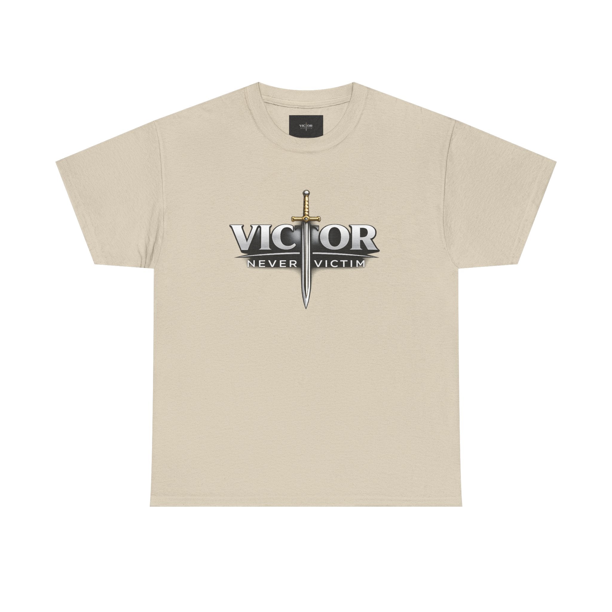Victor Never Victim  Logo T‑Shirt — Walk in Victory!